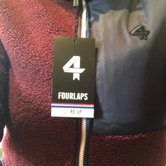 FOUR LAPS SHERPA JACKET (OVERSIZED) - Picture 8 of 9